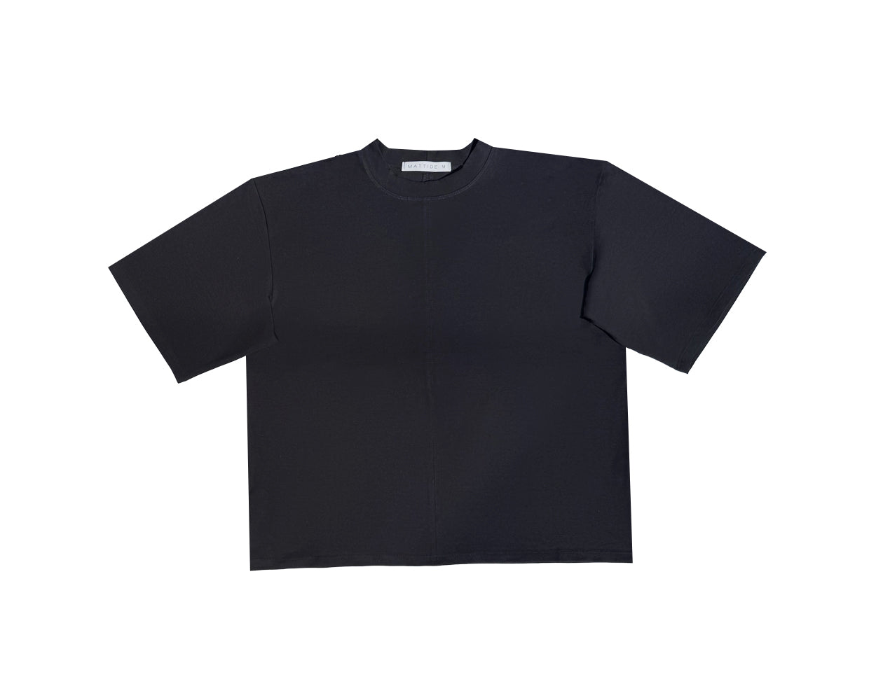 T-SHIRT CZARNY OVERSIZE
