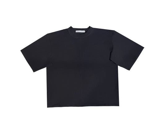 T-SHIRT CZARNY OVERSIZE